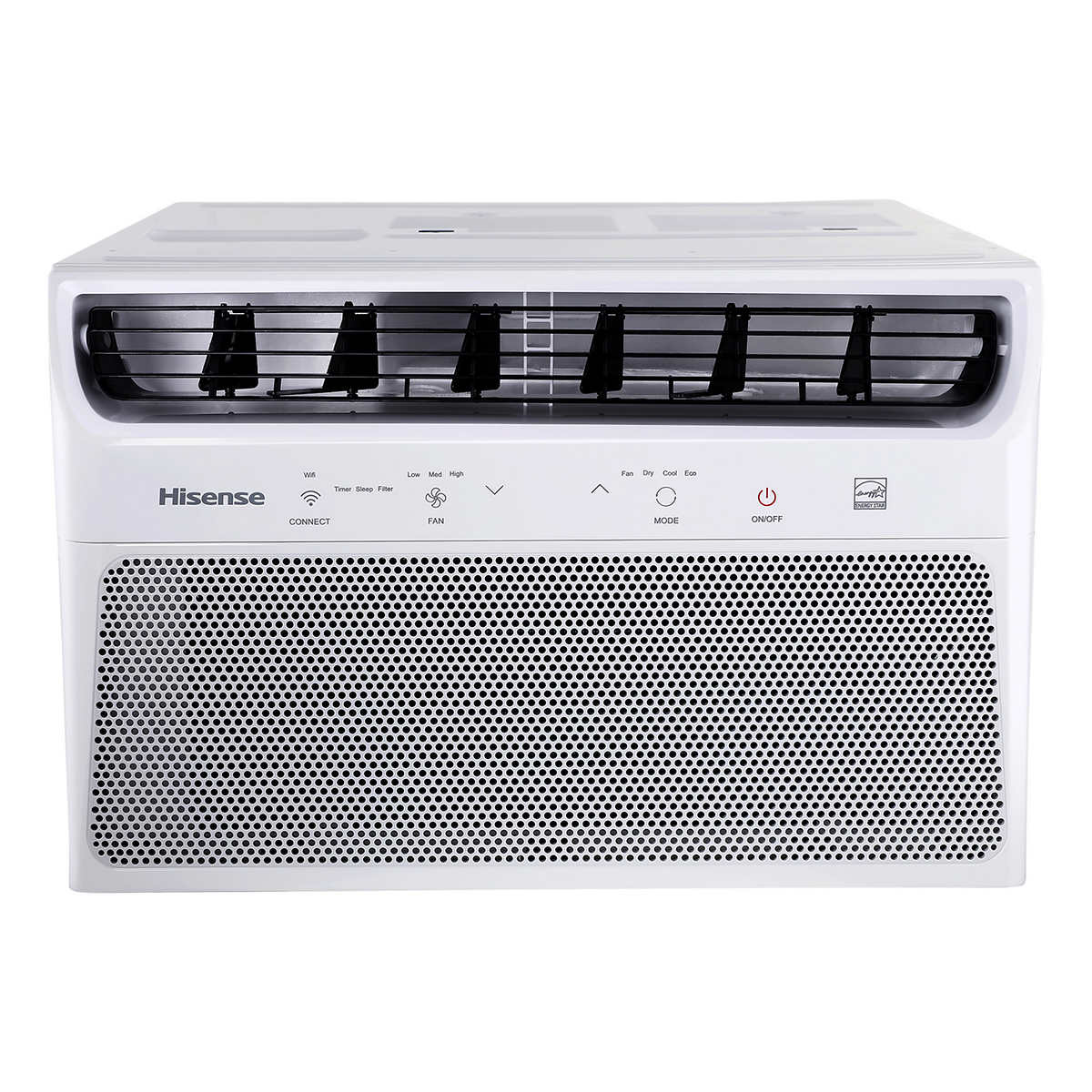 Hisense Window Air Conditioner With Wifi 8 000 Btu 350 Sq Ft Costco