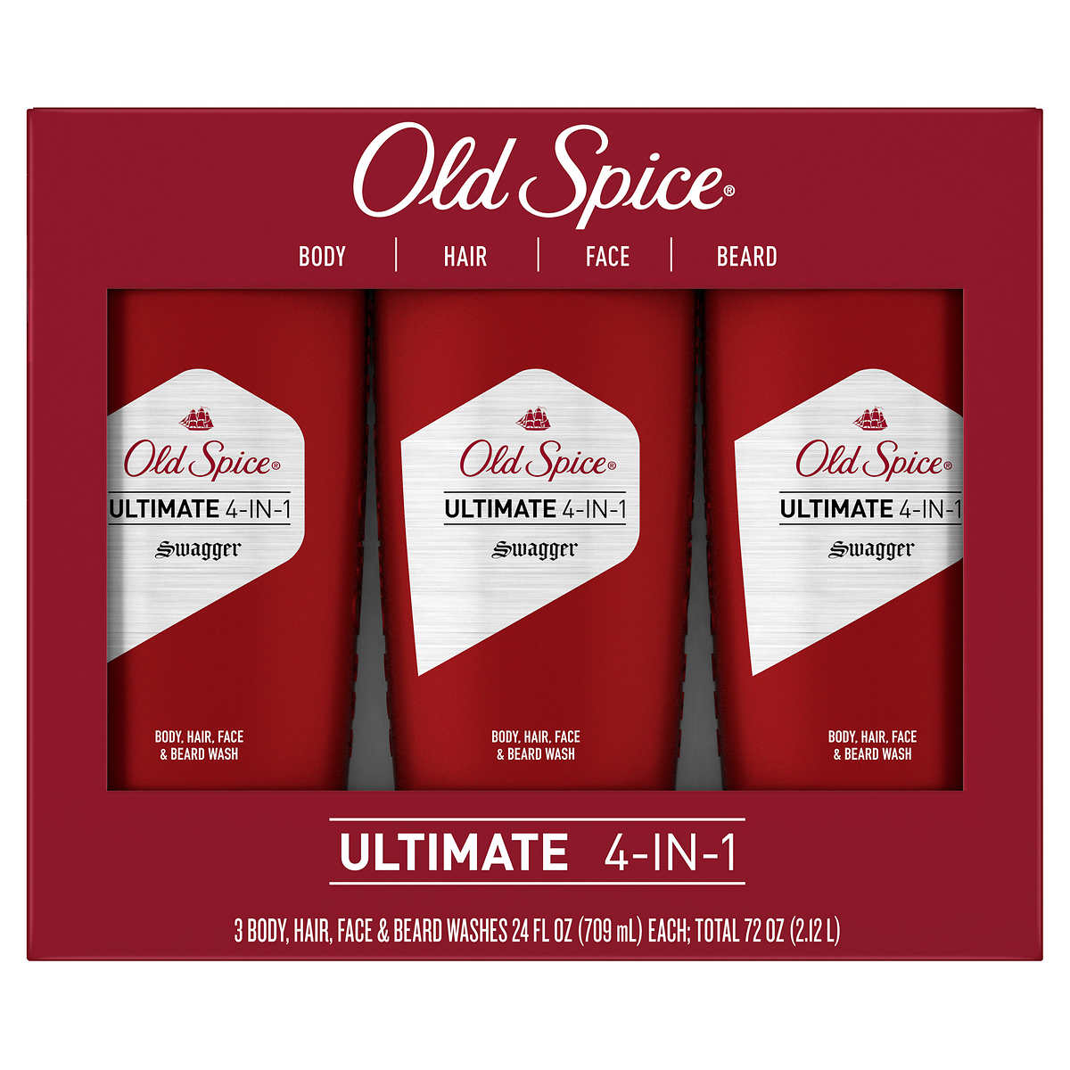 Old Spice Ultimate 4 In 1 Swagger 24 Fl Oz 3 Pack Costco