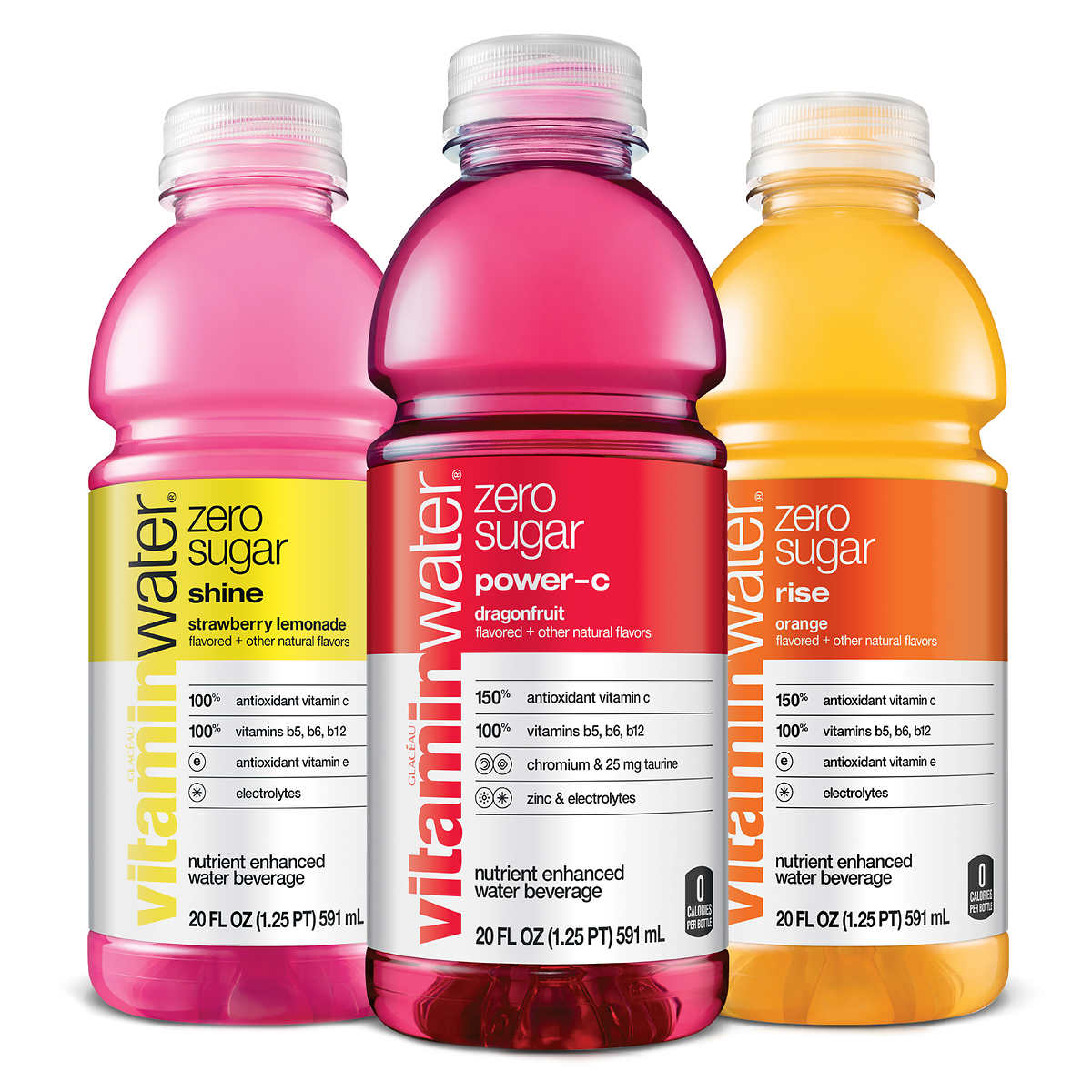 Glaceau Vitaminwater Zero Sugar Variety Oz Ct