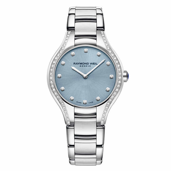 Raymond Weil Noemia Diamond Dial and Stainless Steel Ladies Quartz