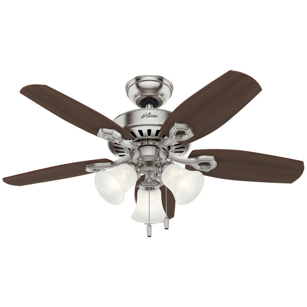 Hunter 42 Ceiling Fan With Light Stoneberry