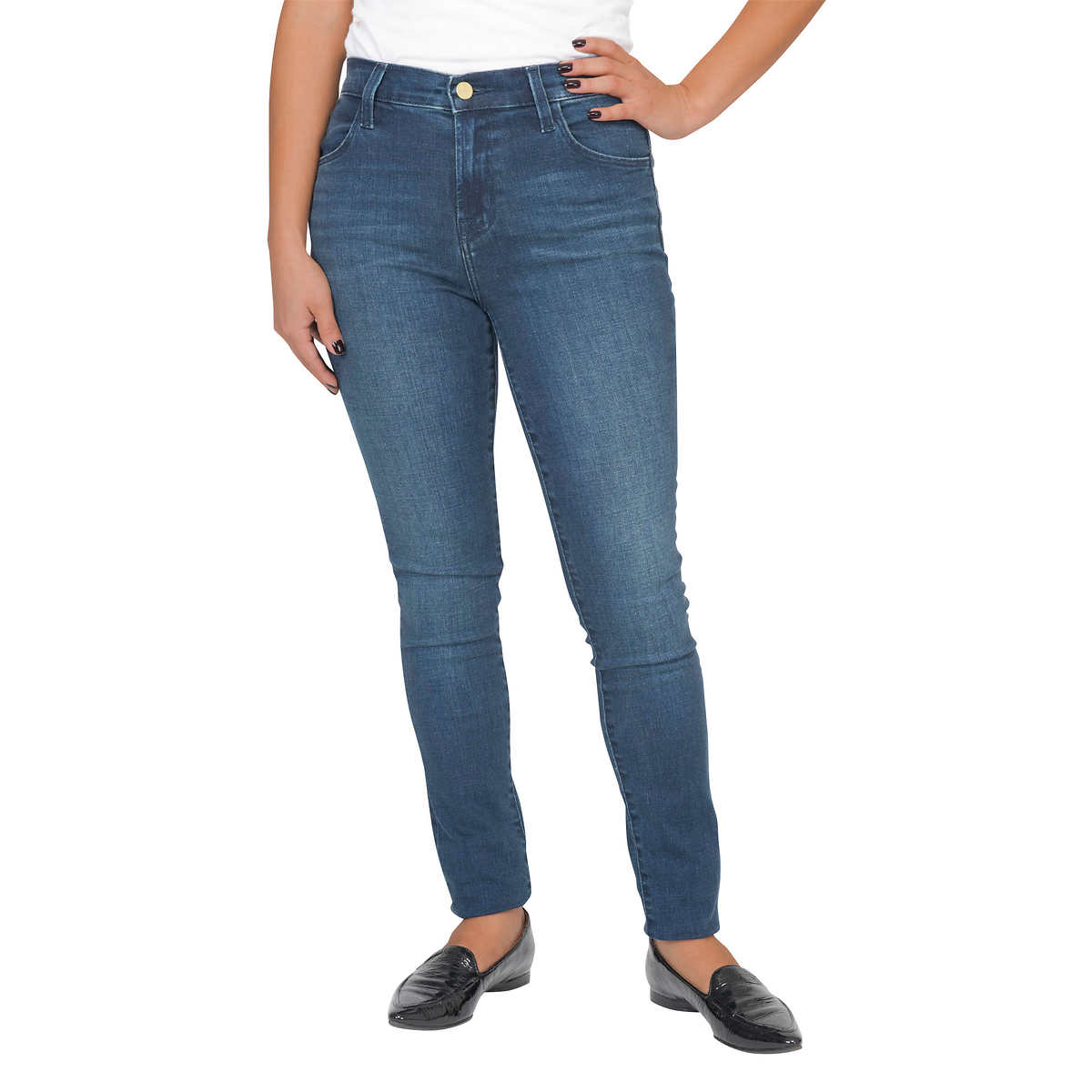 J BRAND Women`s Jeans Cherry Skinny Leg size-27 RN#117965 Waist