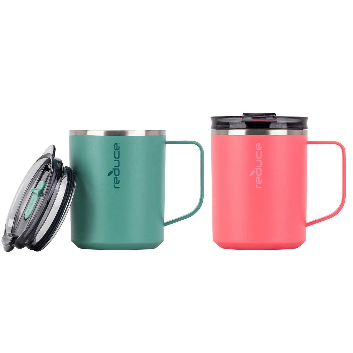 REDUCE Cold1 50 oz Reusable Mug Tumbler with Handle - Insulated Stainless  Steel Water Bottle for Hom…See more REDUCE Cold1 50 oz Reusable Mug Tumbler
