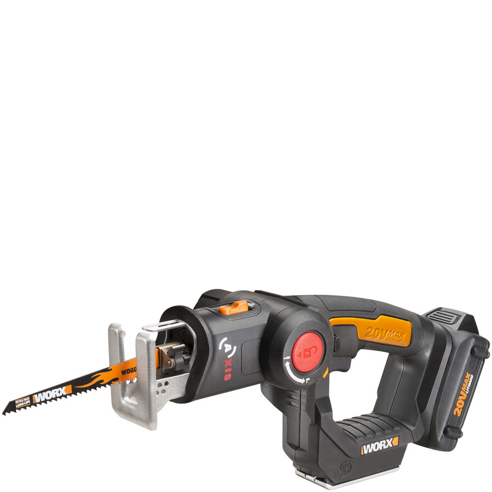 Worx 20V AXIS 2 in 1 Reciprocating Jig Saw Figi s Gallery