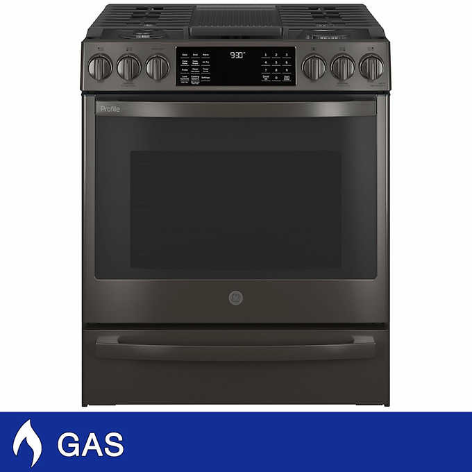 GE 30 in. 5.6 cu. ft. Slide-In Gas Range with Self-Cleaning