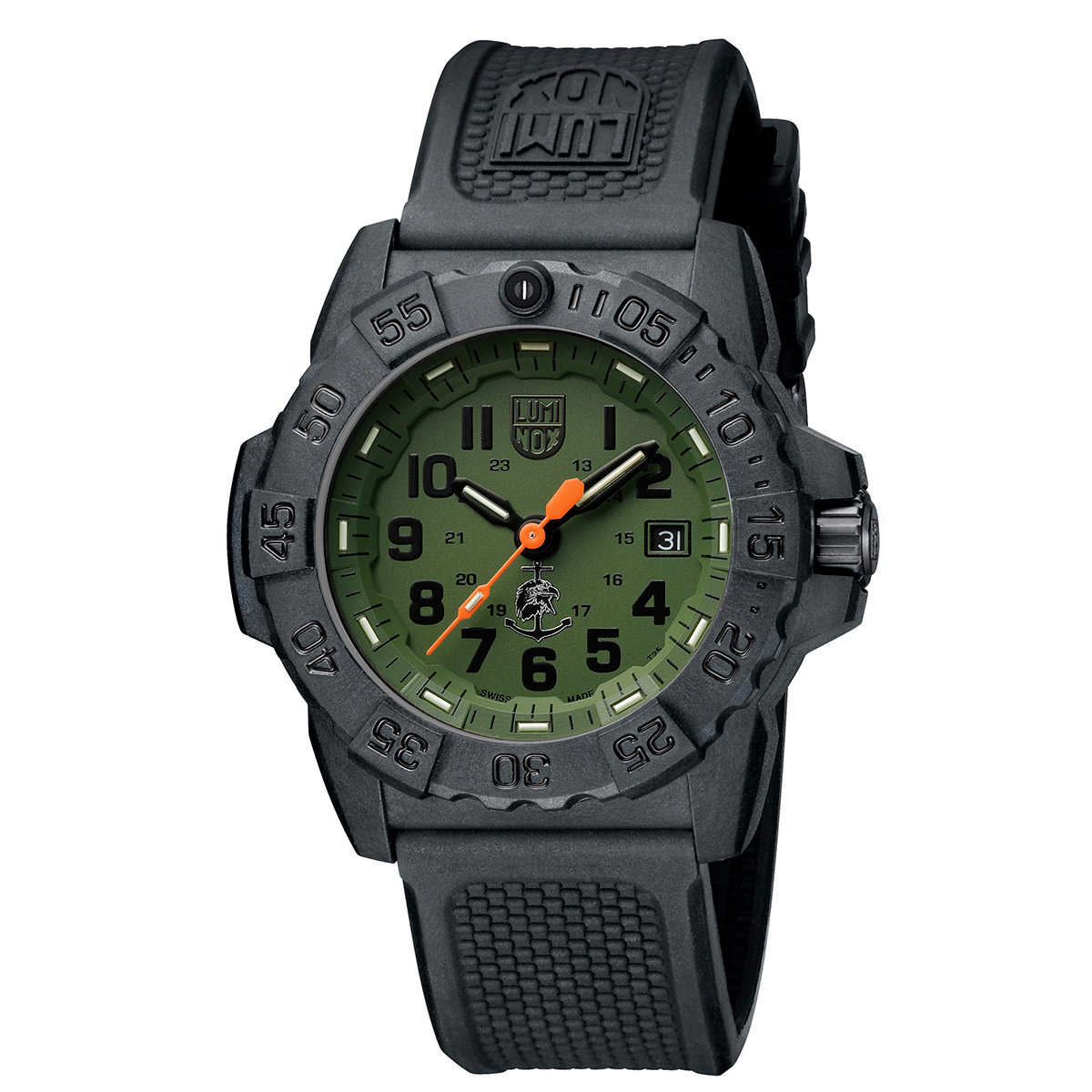 Luminox Navy SEAL 3500 Series CARBONOX™ Case Quartz Men's Watch 