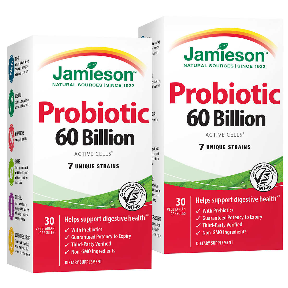 Probiotic 60 Billion (30 veggie capsules)