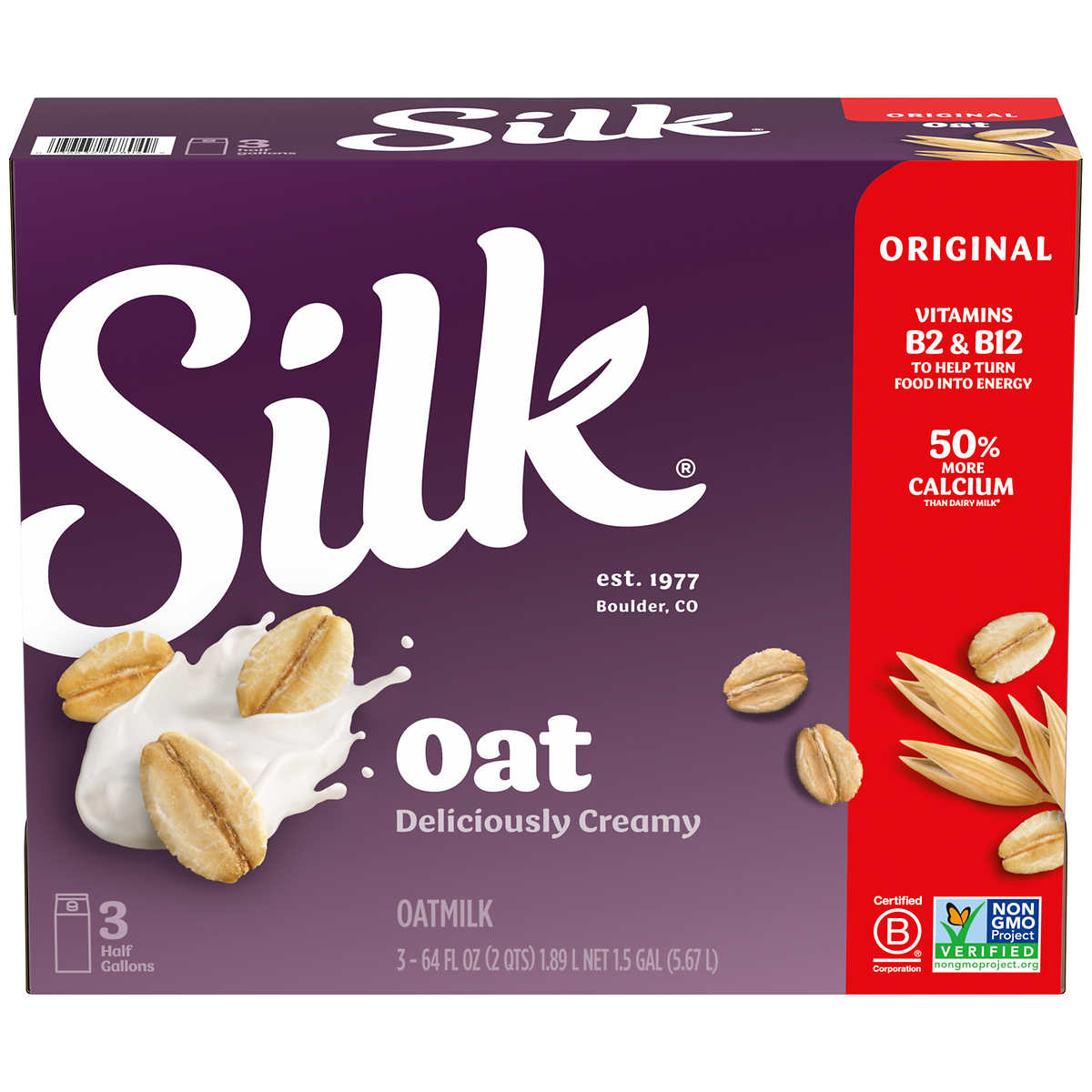 is oat milk gluten free costco