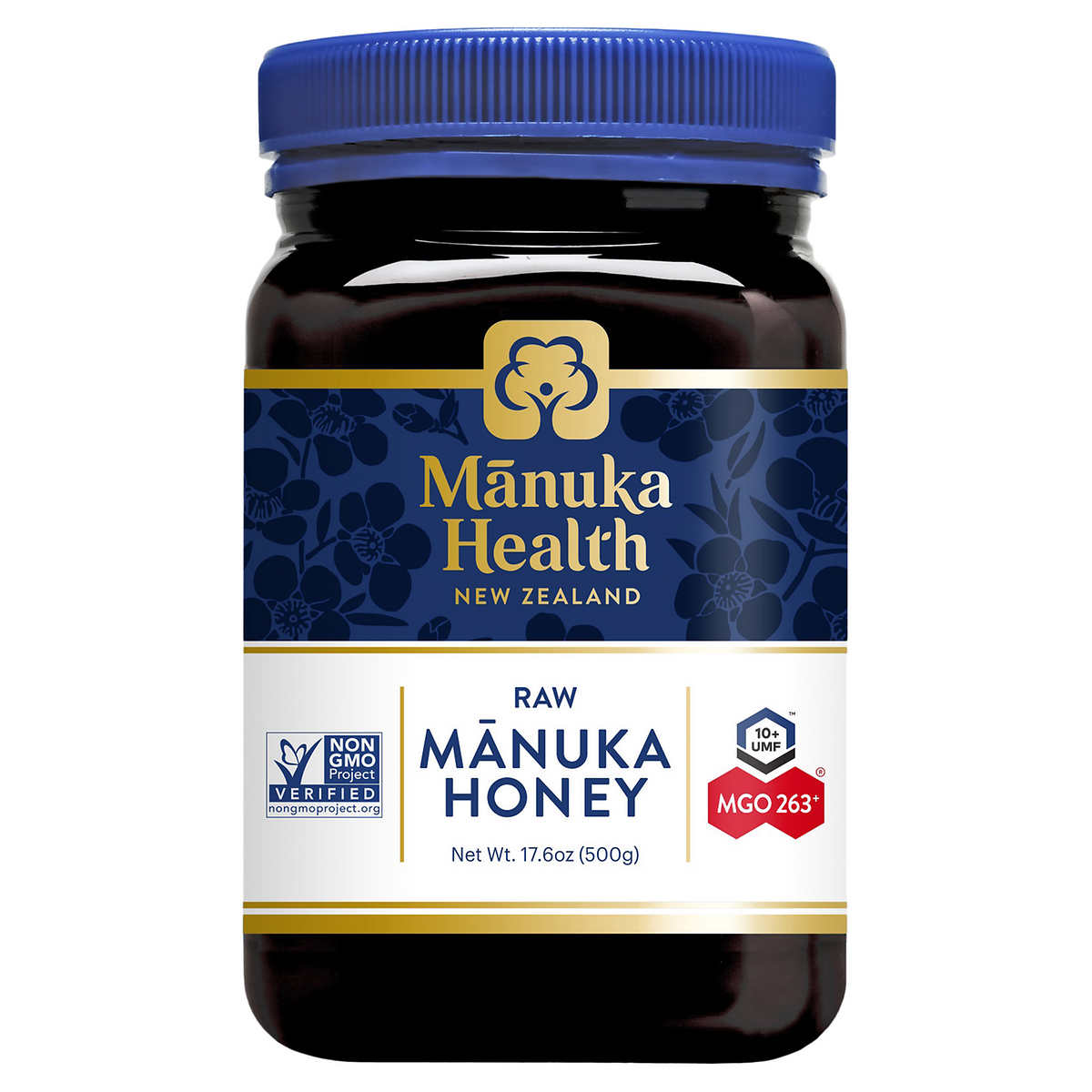 Manuka Health UMF 10+ (MGO 263+) Raw Manuka Honey 17.6 oz