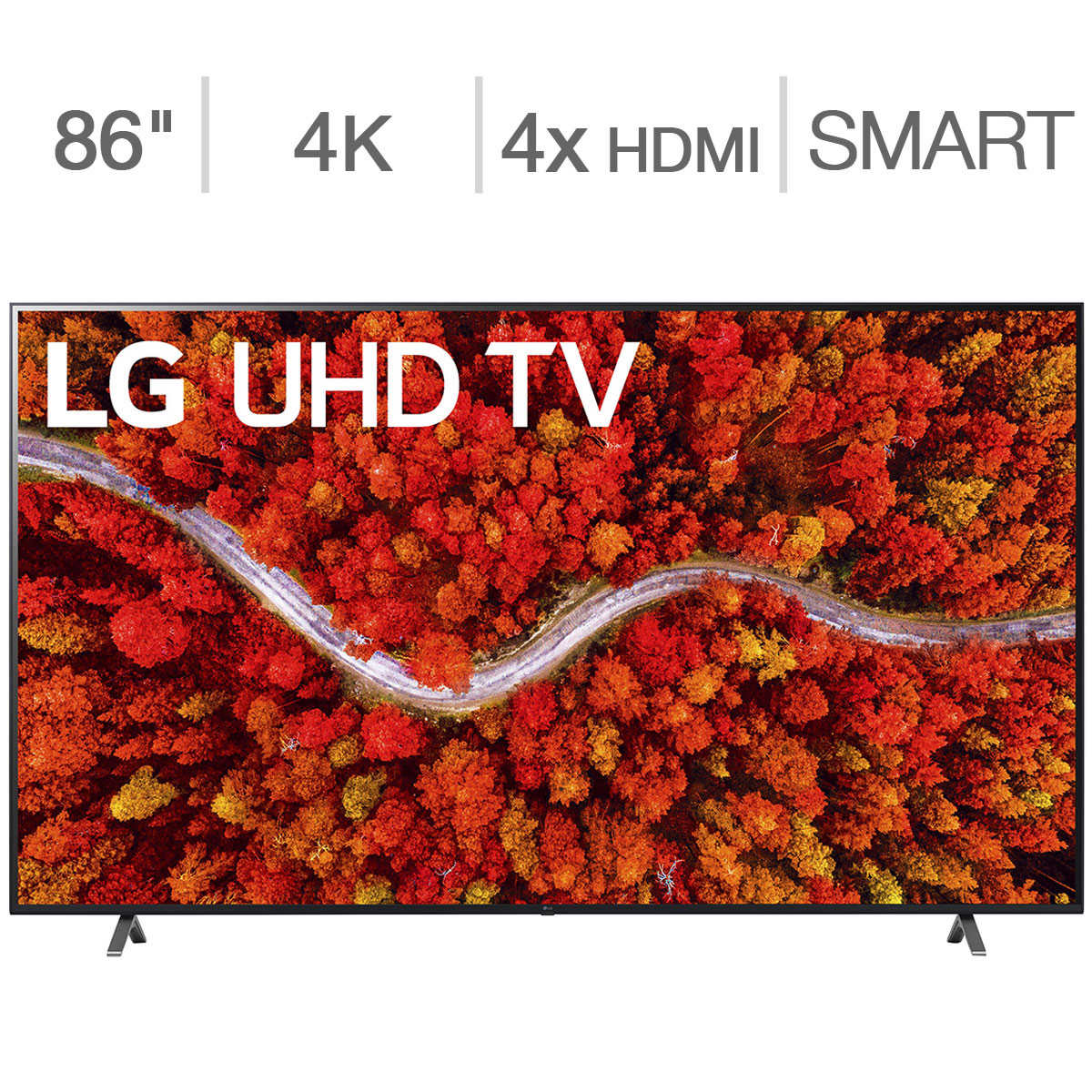 Televisor LG 43 Pulgadas 4K UHD Smart TV WiFi HDMI USB LAN WebOS
