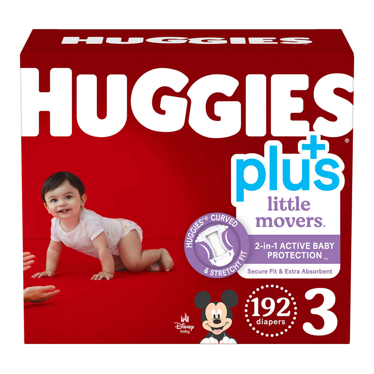 Huggies+Little+Movers+Diapers%2C+Size+4+-+70+Count for sale online