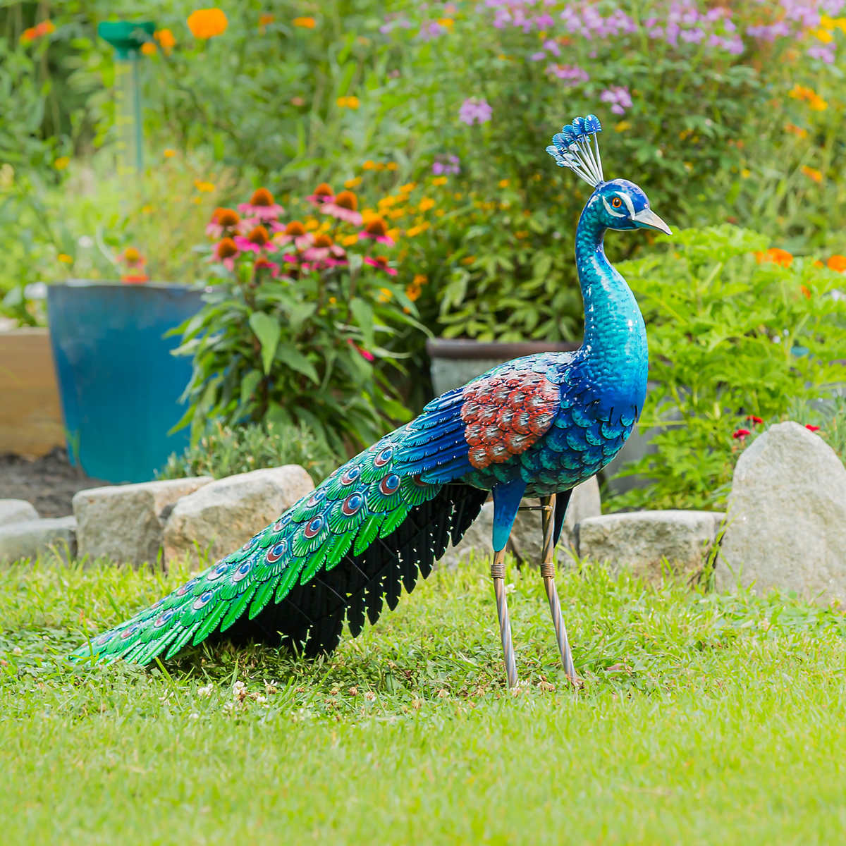 39 Metal Peacock