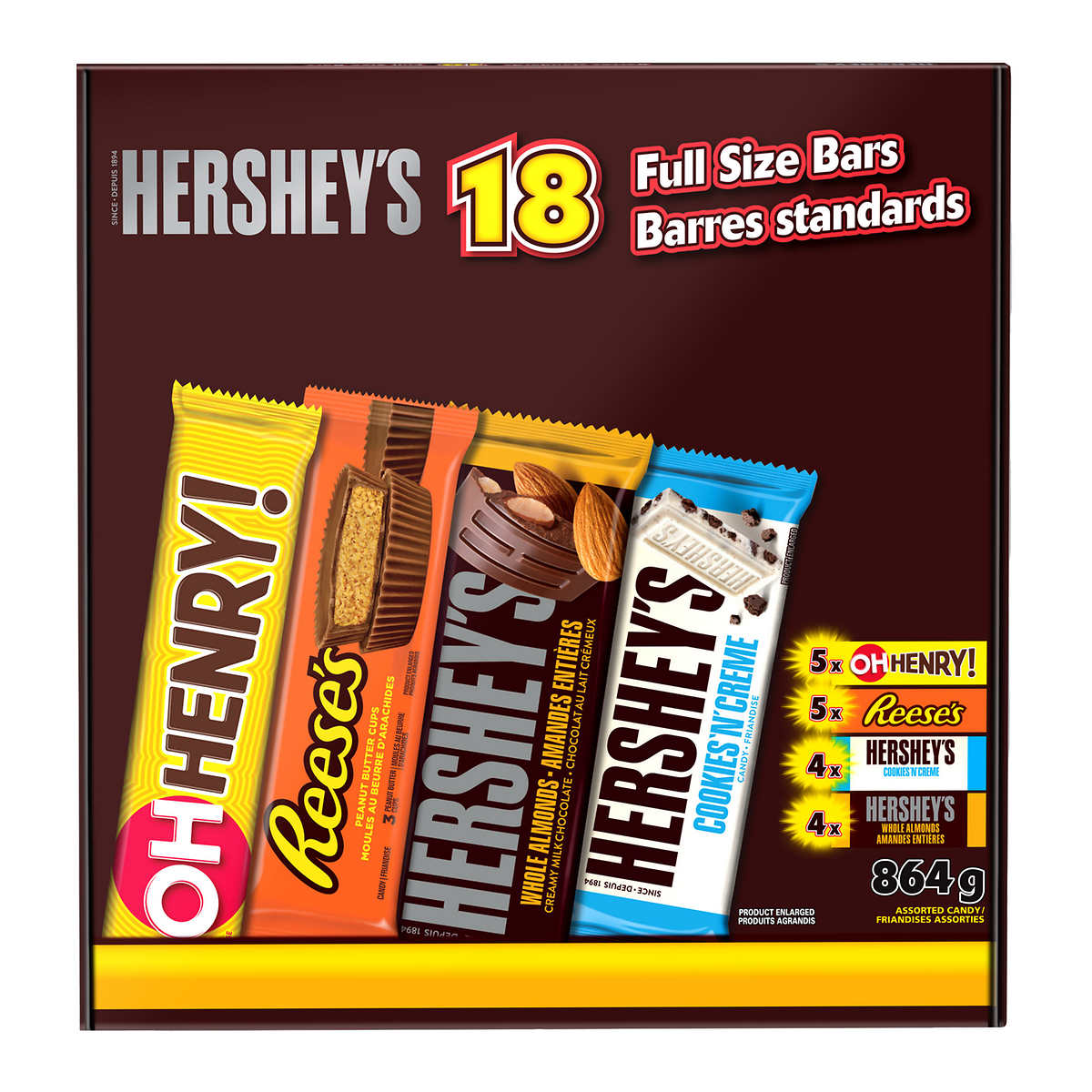 سكاندال عطر Hershey Assorted Chocolate Bars, 18-count | Costco coque iphone 12 Hershey's Chocolate Candybar