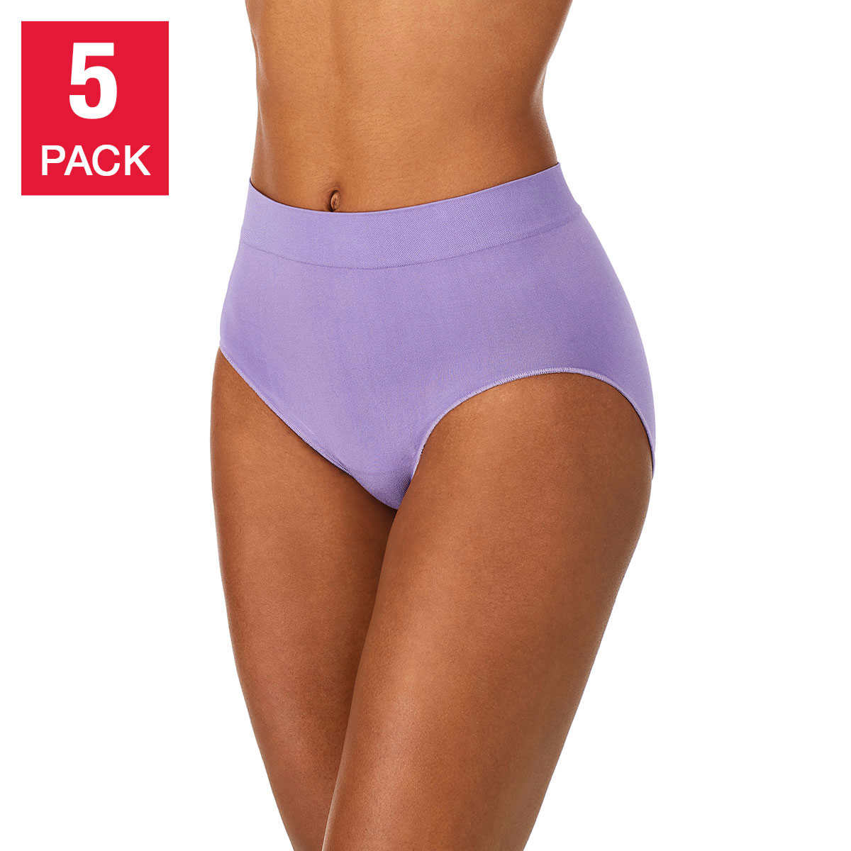 Womens Underwear High Waist Modern Brief Underwear - Full Coverage Seamless  Stretch Comfort - 4 Pack Multipack 
