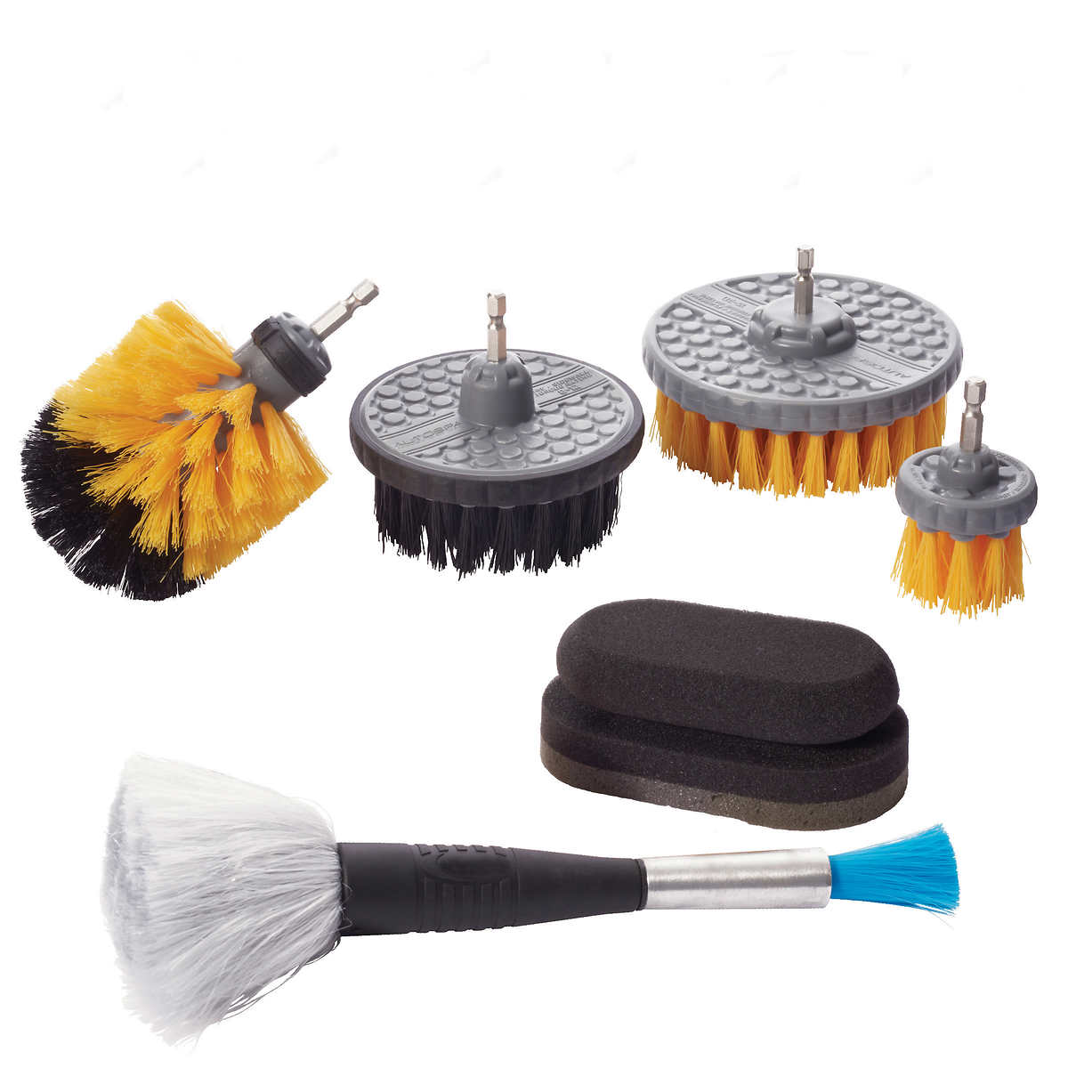 Speed-Brush Drill Powered Cleaning Kit, 6-Piece set
