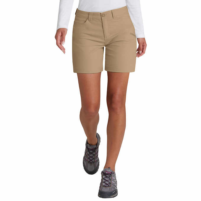 Brilliant Basics Women's Bermuda Short - Taupe - Size 14