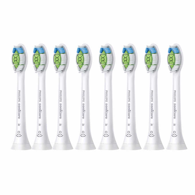 Philips Sonicare Replacement Electric Toothbrush Heads, Medium Bristle, | Costco