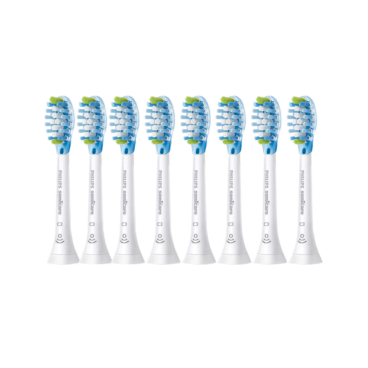 Dual Clean Replacement Brush Heads, 3 Count