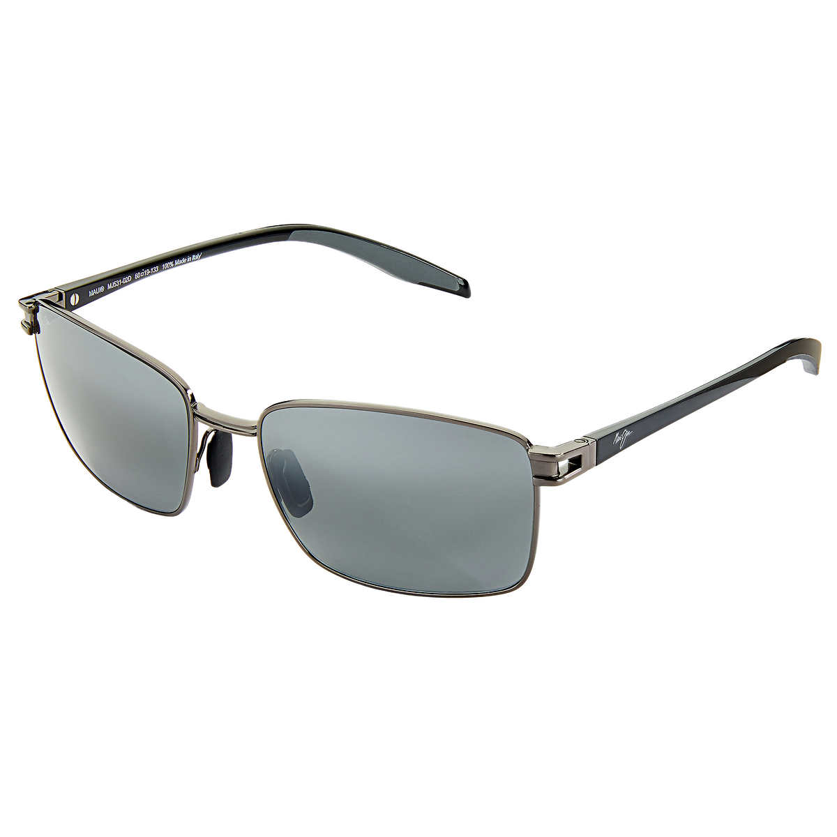 Maui Jim Cove Park 531-02D Gunmetal Black Neutral Grey Polarized Sunglasses  | Costco