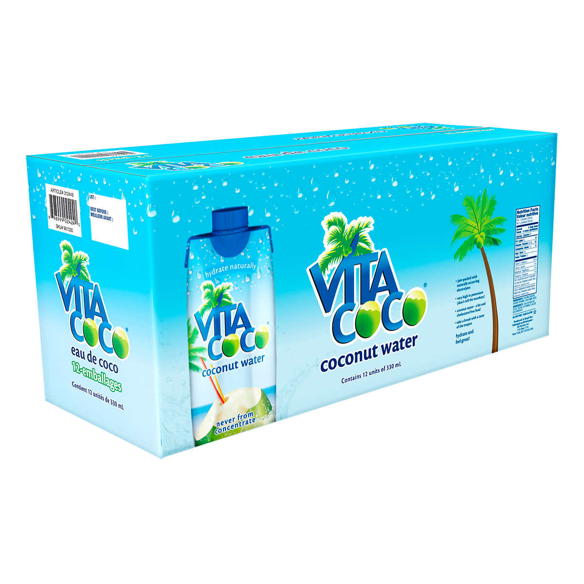 Vita coco - 100% pure eau de coco - Vita Coco