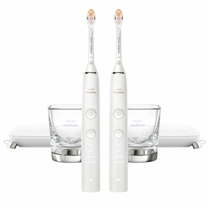 plein stijl Feest Philips Sonicare DiamondClean Connected Rechargeable Electric Toothbrush,  2-pack | Costco