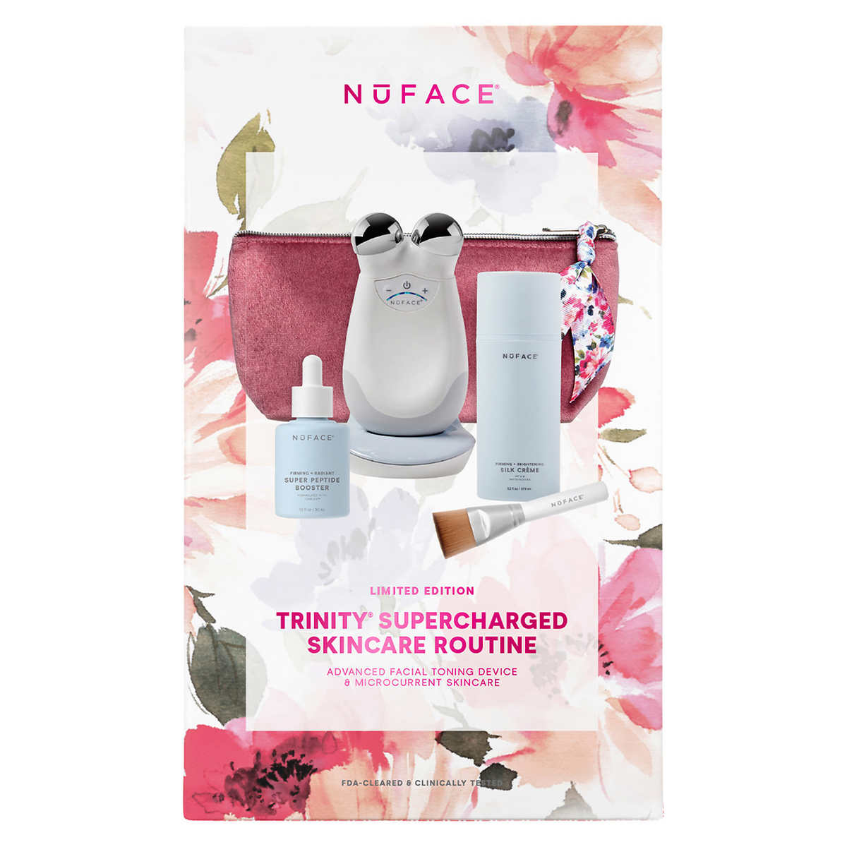 NuFACE Trinity Supercharged Skincare Routine Bundle | Costco