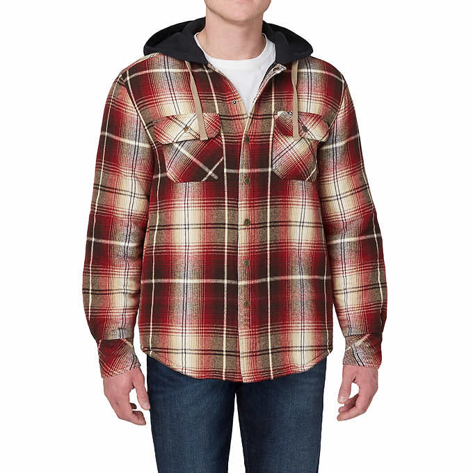 Legendary Outfitters Men's Shirt Jacket with Hood | Costco