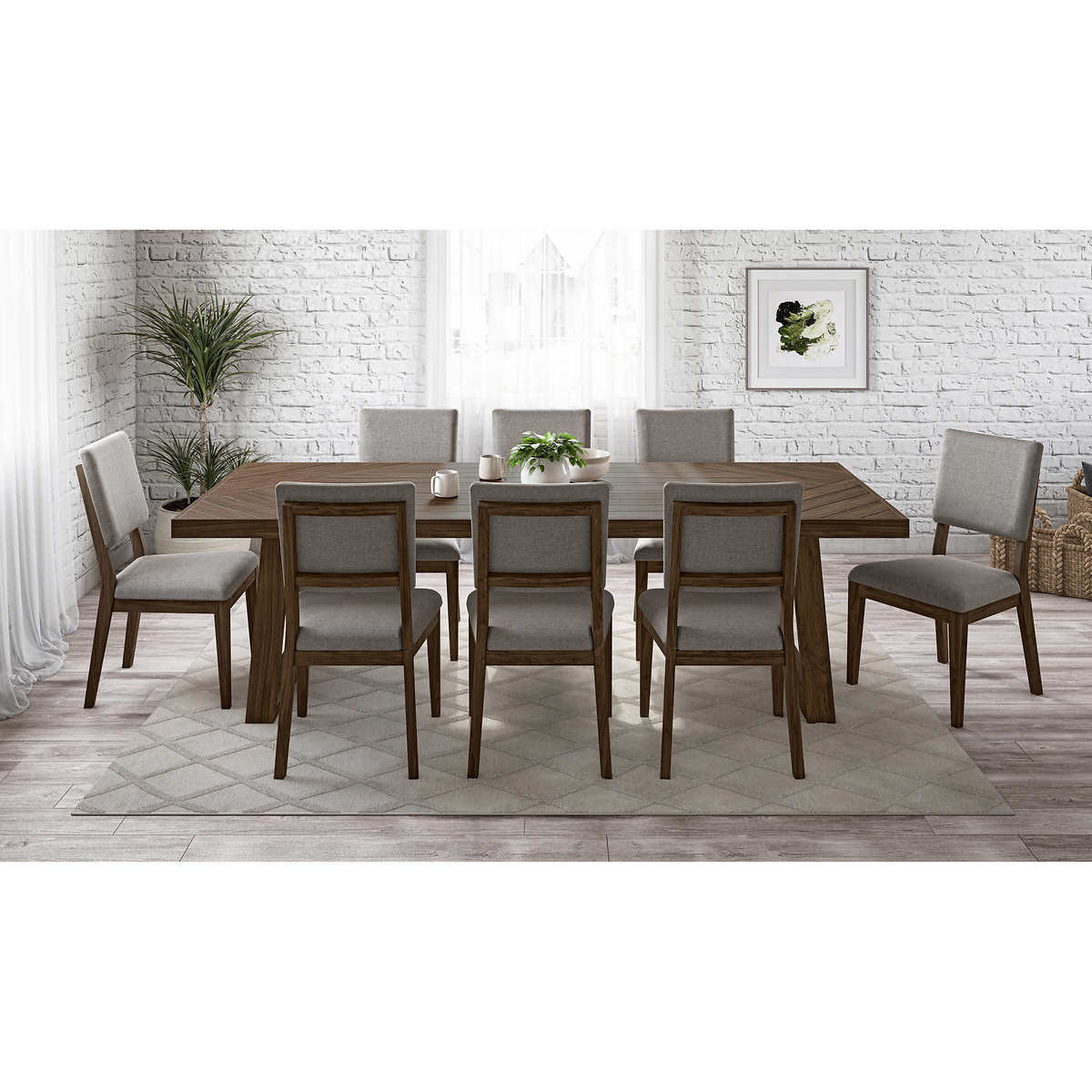 Galena 9-piece Dining Table Set
