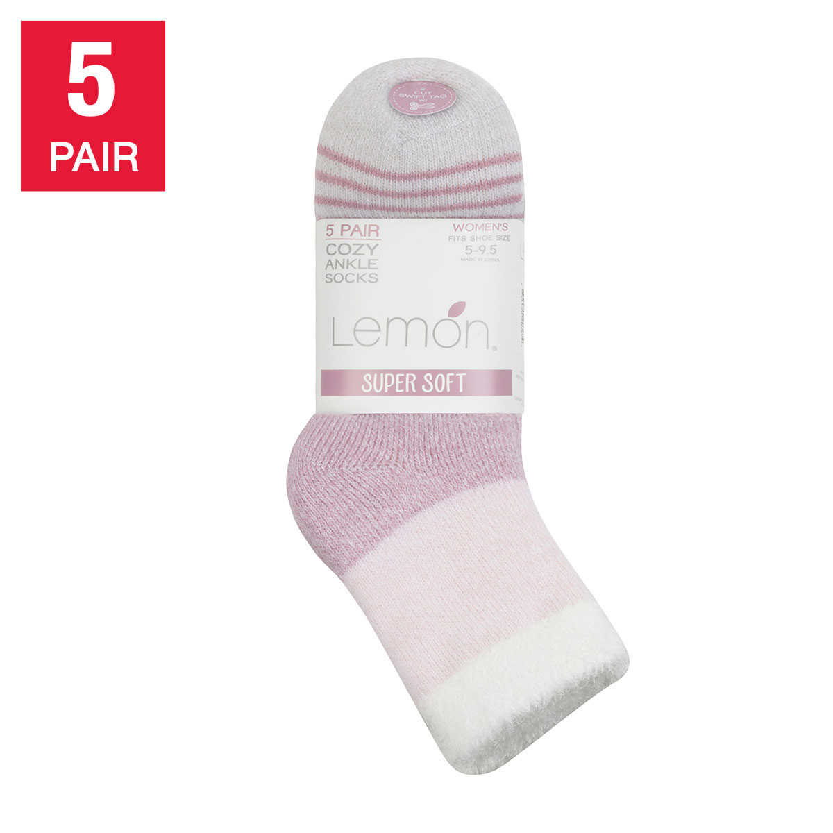 Lemon 7 Days Of Cozy Sock Gift Set - Women's Socks in Tan Combo