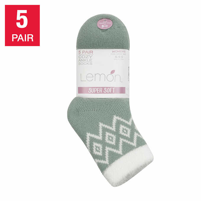 Essentials Women's Turn Cuff Socks, 6 Pairs