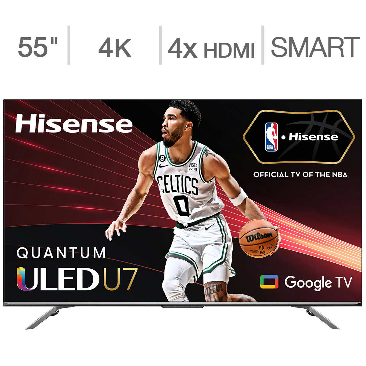 Hisense 65 Quantum ULED 4K Smart Google TV (65U75H)