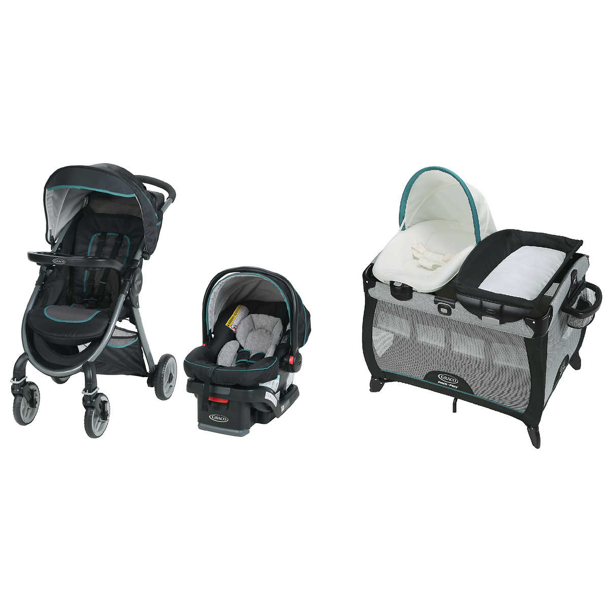 Graco 3 Piece Bundle Darcie