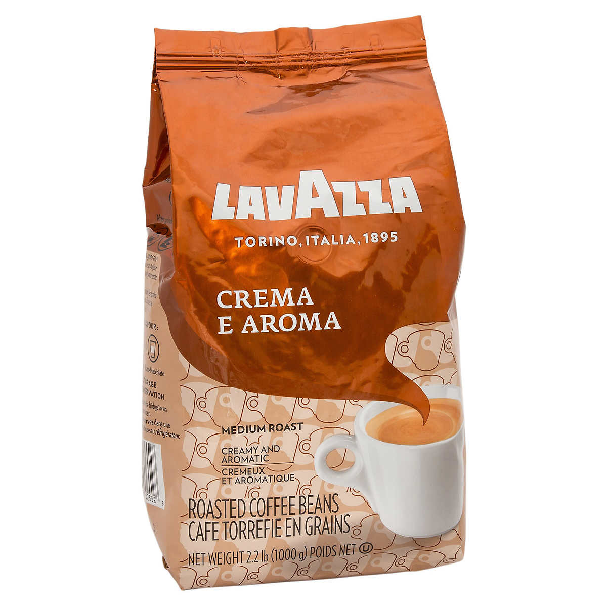 Grains de café grillées LavAzza Qualita Oro, 1 kg