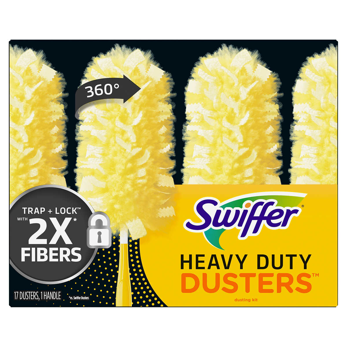feather duster Swiffer dustmagnet XXL starterkit incl. handle and 2 cloths  - Cleaning Systems & Accessories