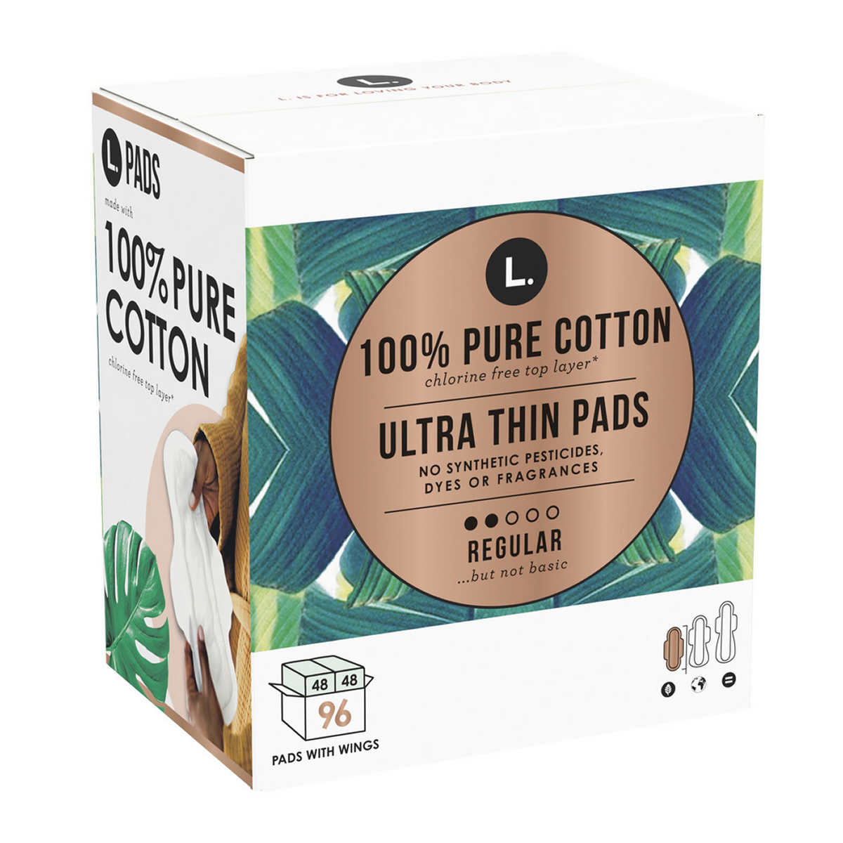 L. Ultra Thin Pads, 96-count