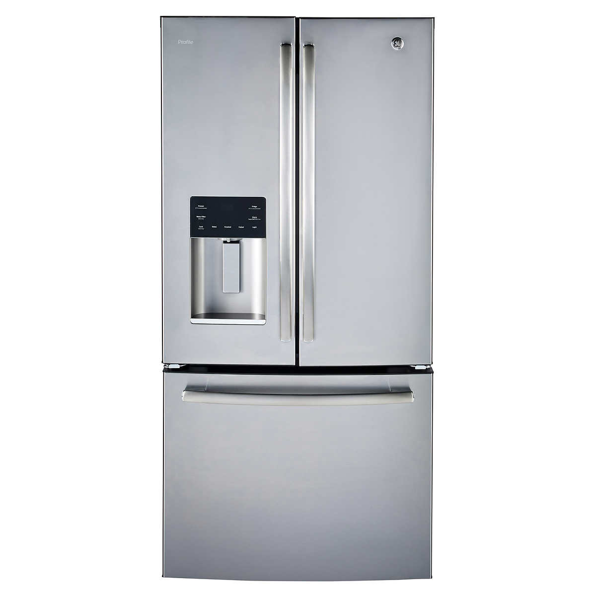 Ge Profile 33 In 17 5 Cu Ft Stainless Steel Counter Depth French