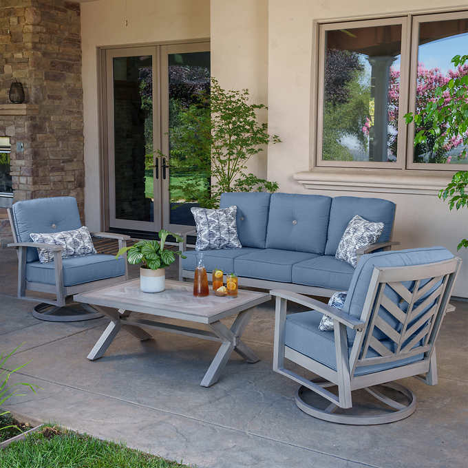 SunVilla Harrington 4-piece Outdoor Seating Set