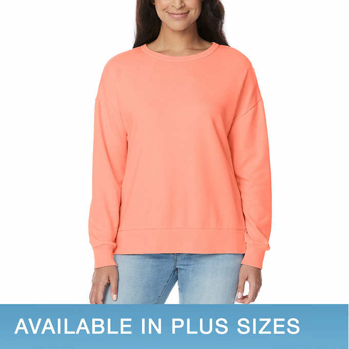 Lucky Brand Womens Shirt Size X Small XS Orange Red Tunic V Neck