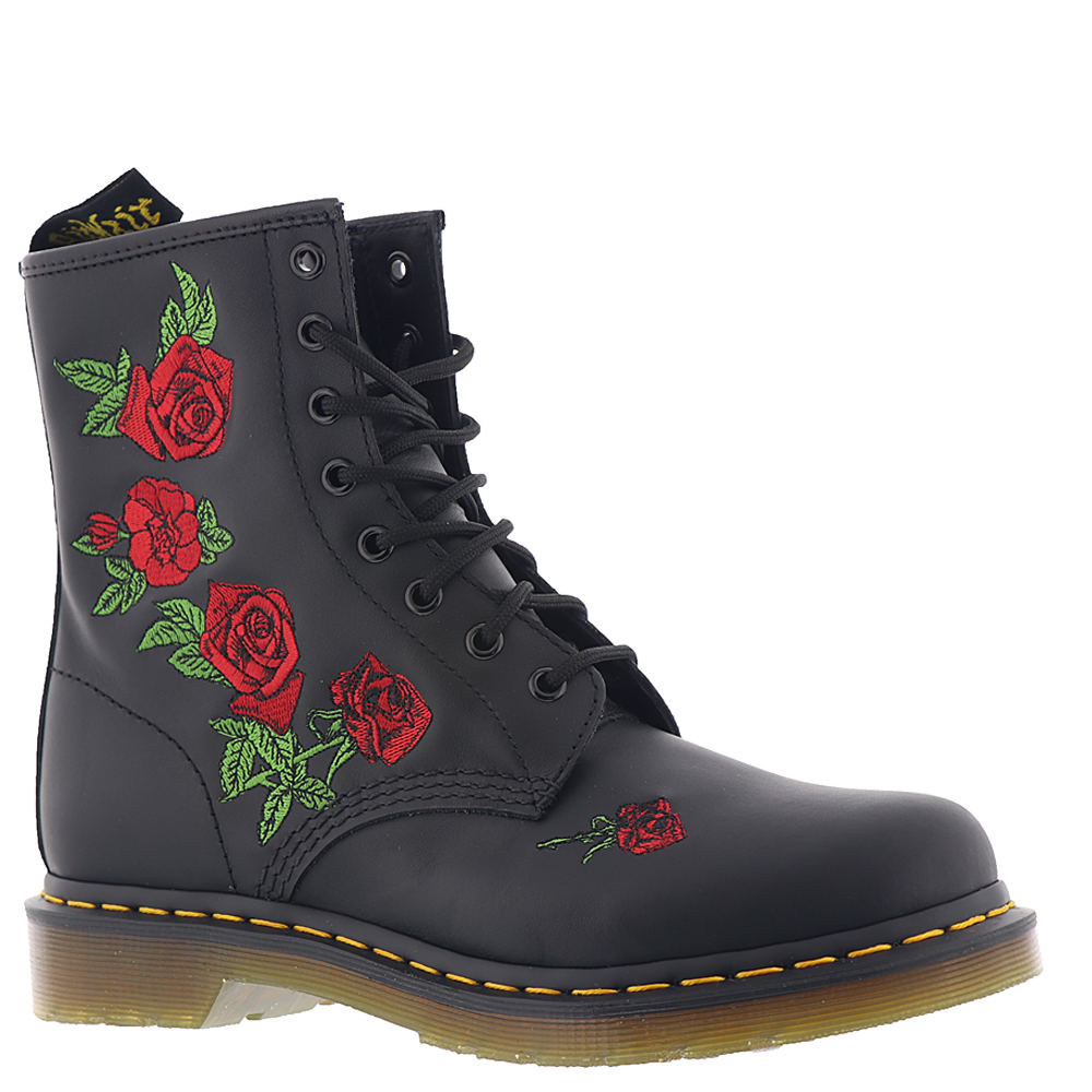 Dr marten shop boots with roses