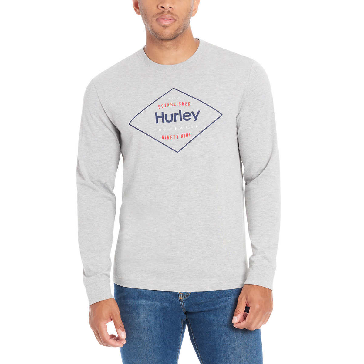 Hurley Men's Long Sleeve Graphic Tee