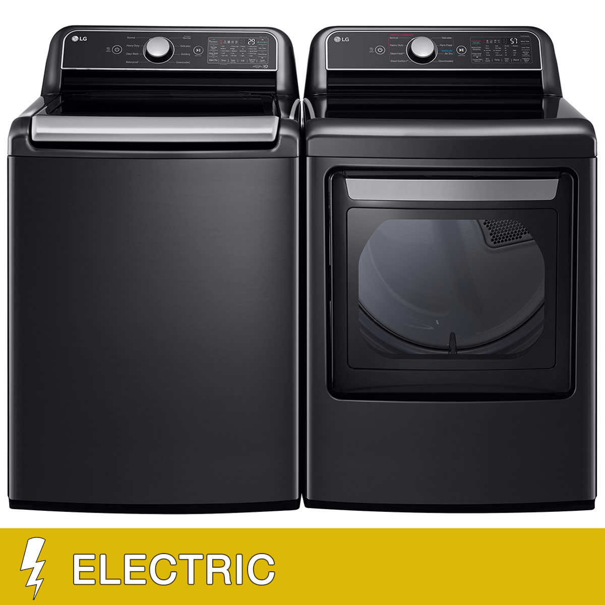 LG 5.3 cu. ft High-Efficiency Smart Top Load Washer with 4-Way