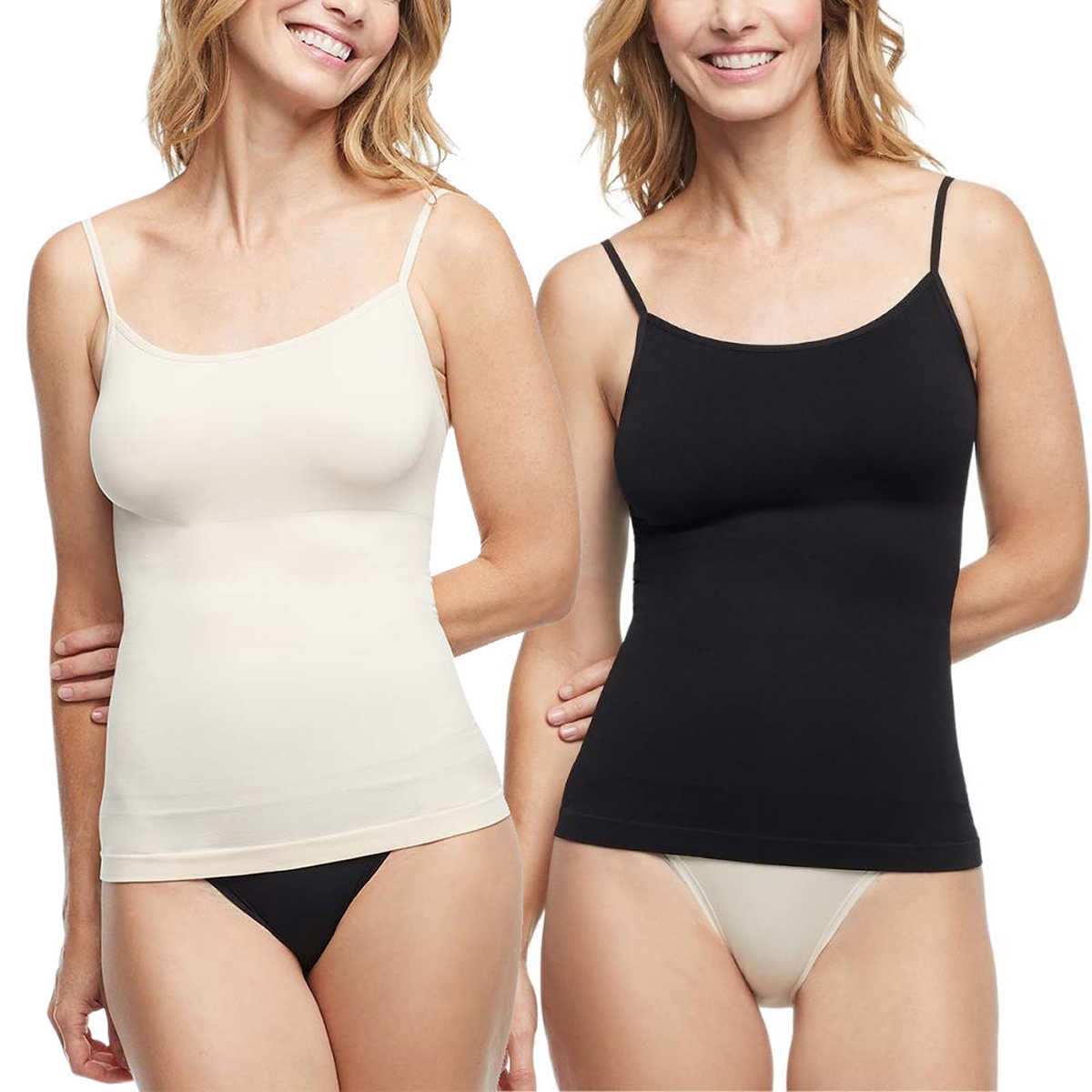Yummie Ladies' Seamless Shaping Camisole, 2-pack