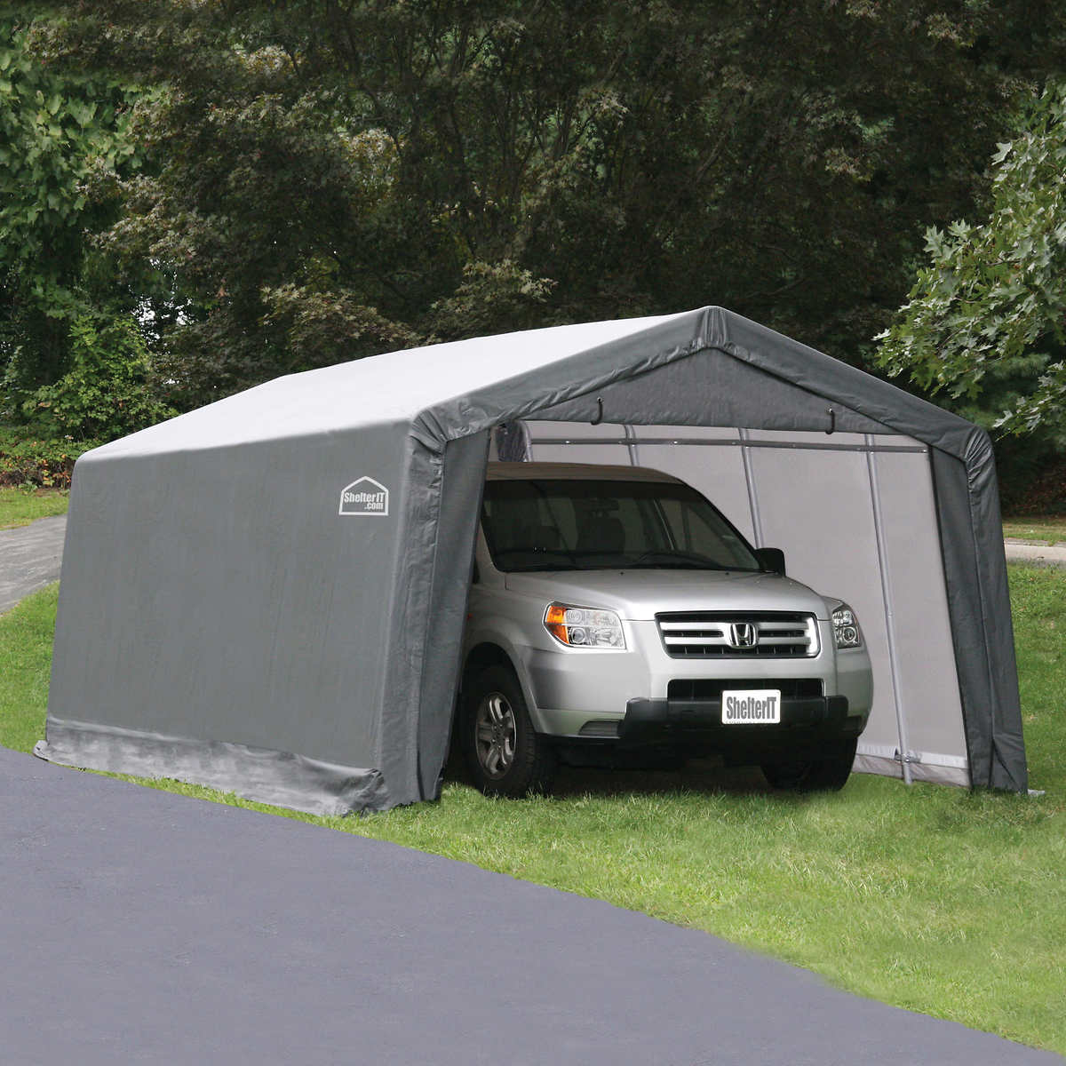 ShelterIt 12 ft. x 20 ft. x 8 ft. Car Garage Shelter Costco