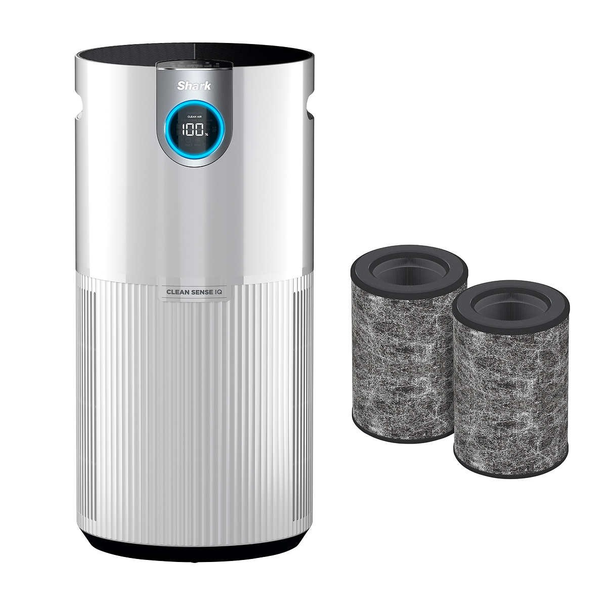 Shark HP102PET Clean Sense Air Purifier for Home, Allergies, Pet Hair, HEPA  Filter, 500 Sq Ft, Small Room, Bedroom, Captures 99.98% of Particles, Pet