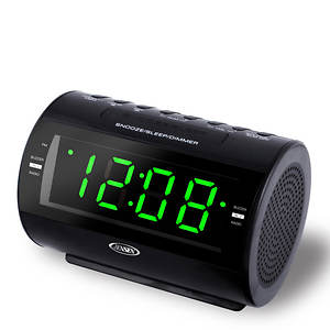 AM/FM Dual Alarm Clock Radio