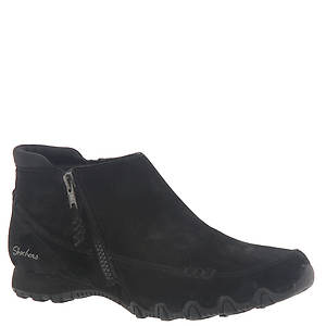 Skechers relaxed fit shop bikers zippiest ankle boot