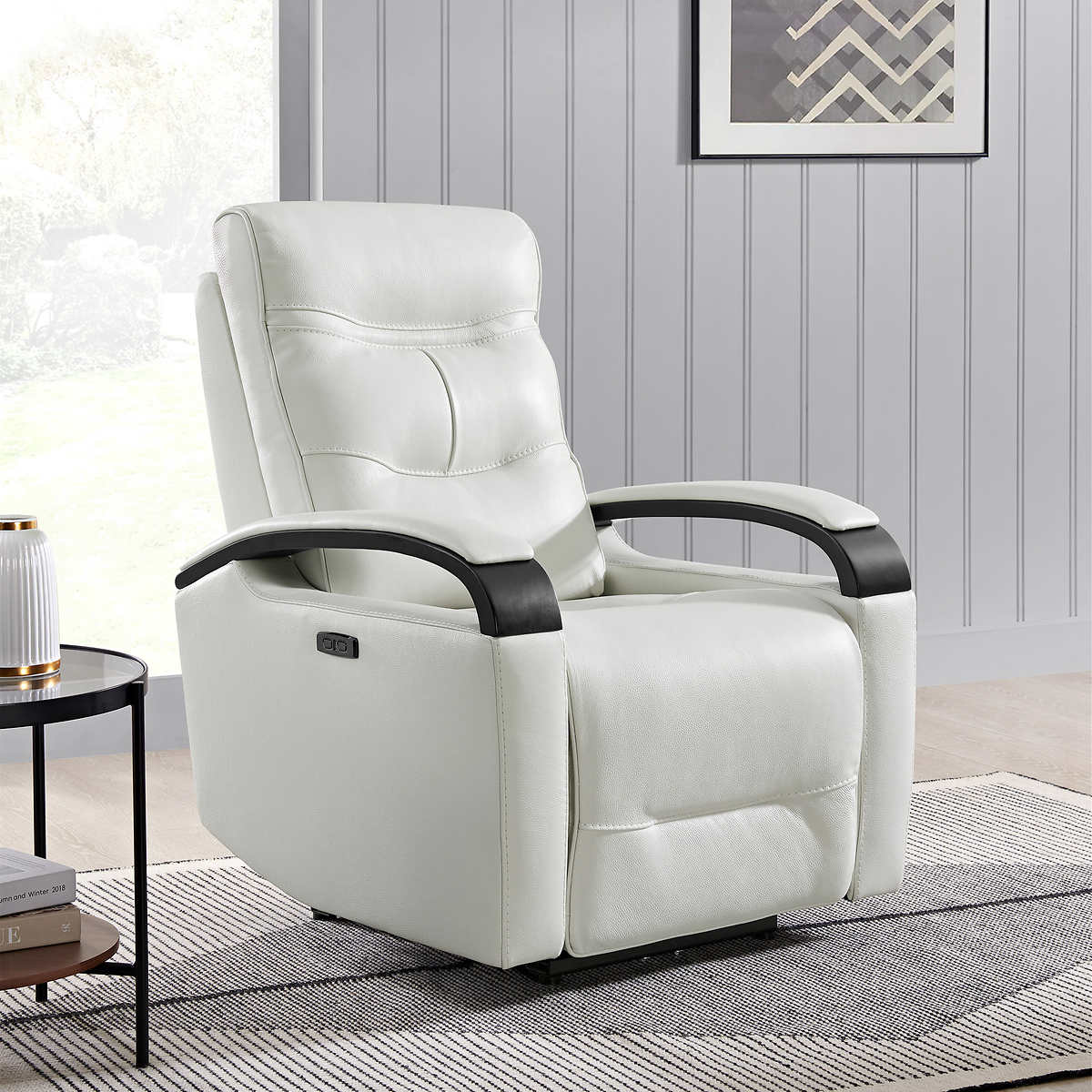 Lift Recliner for Short People: 3 Position Wood Armrest 21.2 Wide Seat