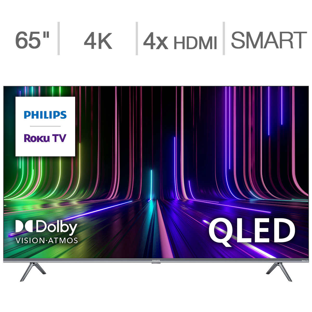 Philips 65 Class - 7900 Series - 4K UHD QLED LCD TV