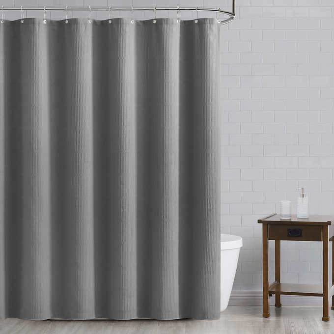 Better Homes & Gardens 6-Piece Bath Set, Grey Solid/Stripe