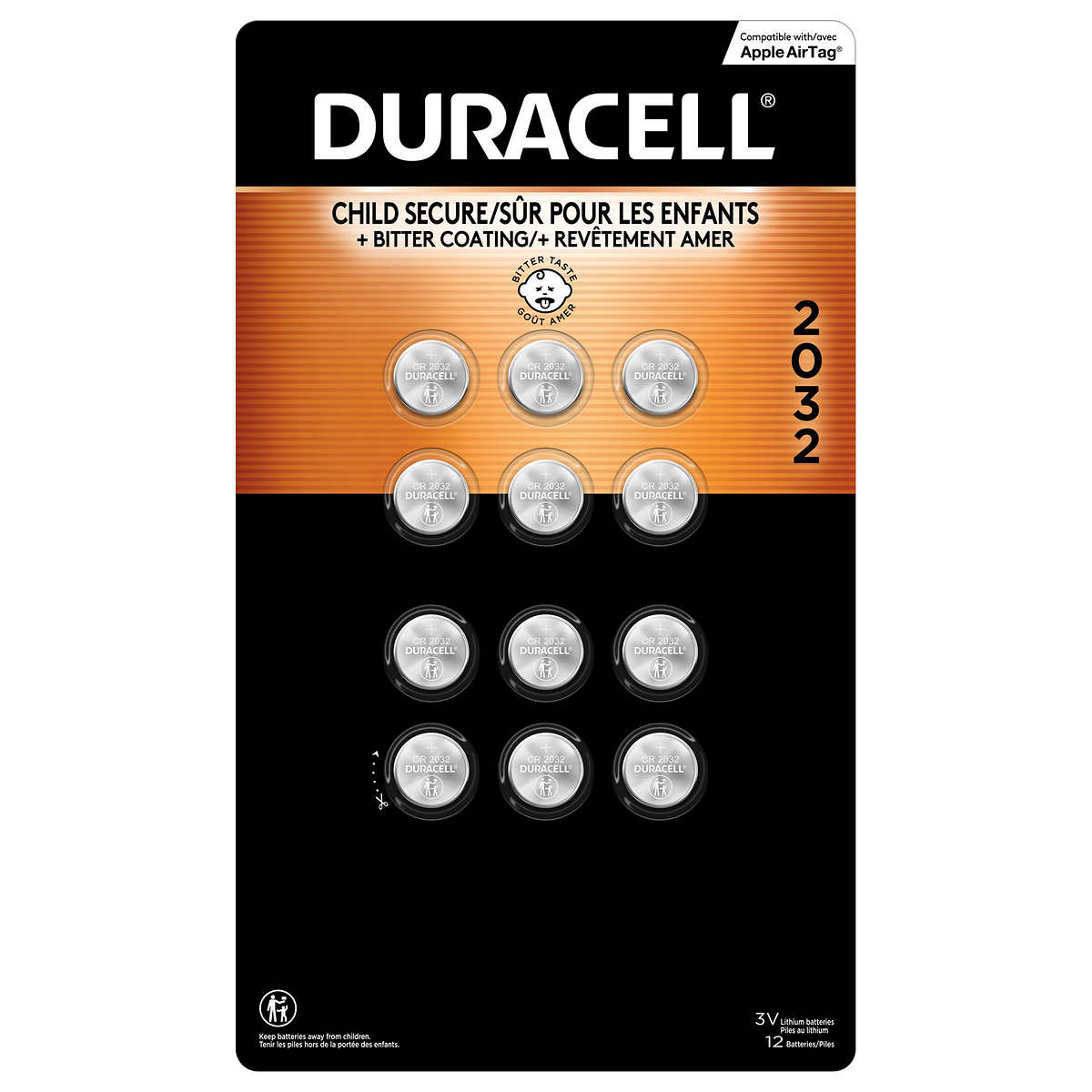 DURACELL DL2032 for Car Key Remote Control Blood Glucose meter 3V